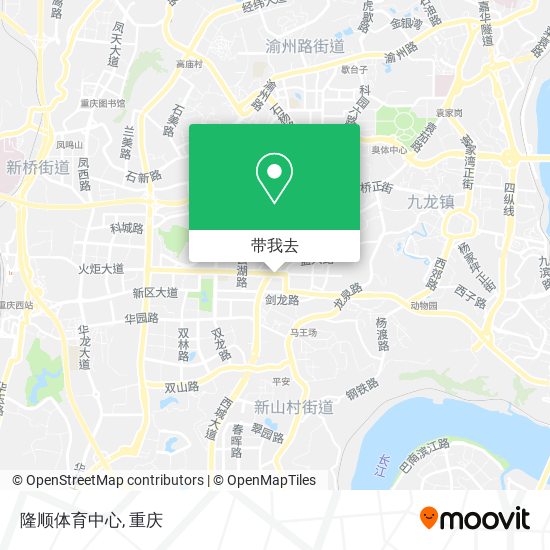隆顺体育中心地图