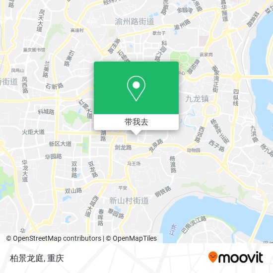 柏景龙庭地图