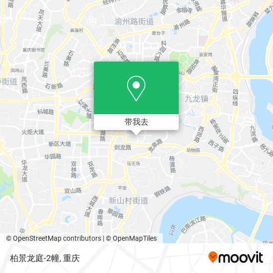 柏景龙庭-2幢地图