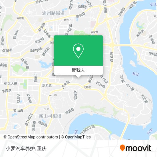 小罗汽车养护地图