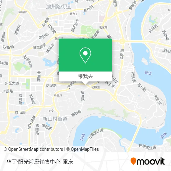 华宇·阳光尚座销售中心地图