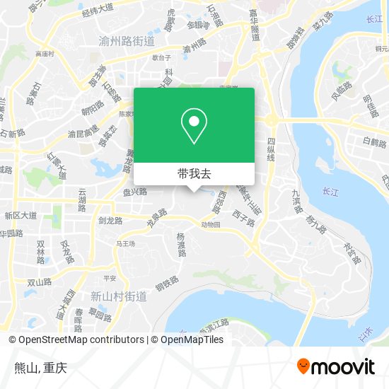 熊山地图