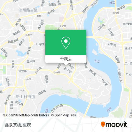 鑫泉茶楼地图