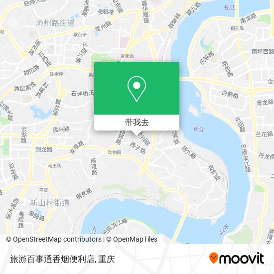 旅游百事通香烟便利店地图