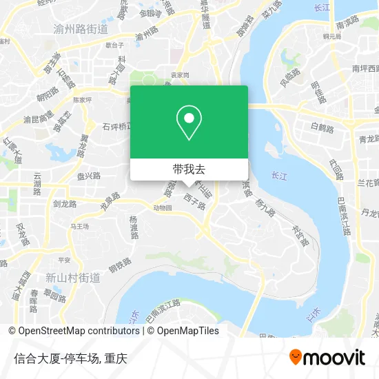 信合大厦-停车场地图