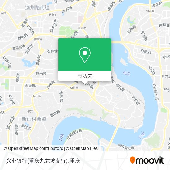 兴业银行(重庆九龙坡支行)地图