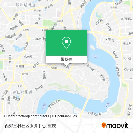 西郊三村社区服务中心地图