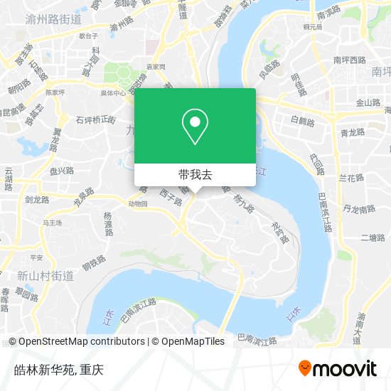 皓林新华苑地图