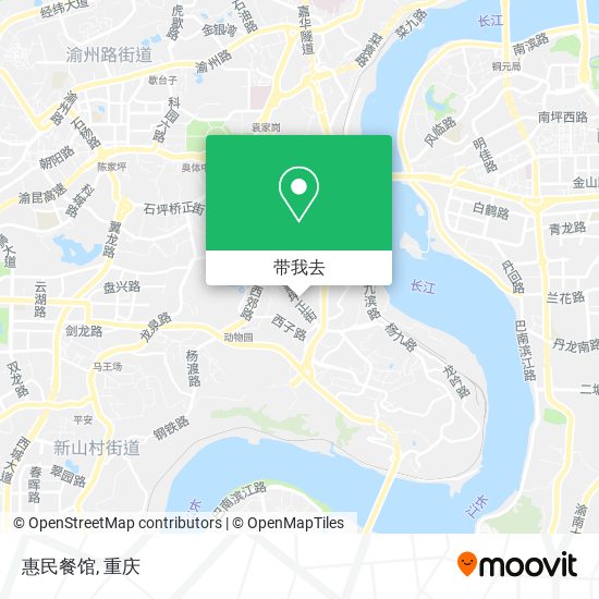 惠民餐馆地图