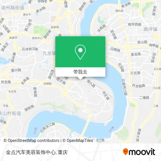 金点汽车美容装饰中心地图