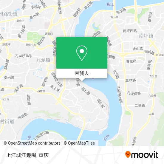 上江城江趣阁地图