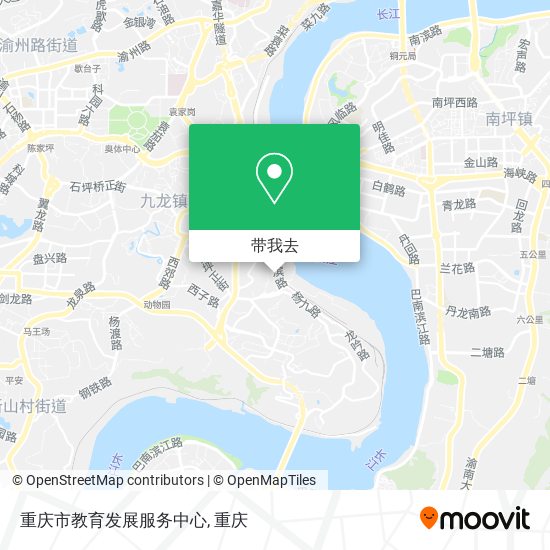 重庆市教育发展服务中心地图