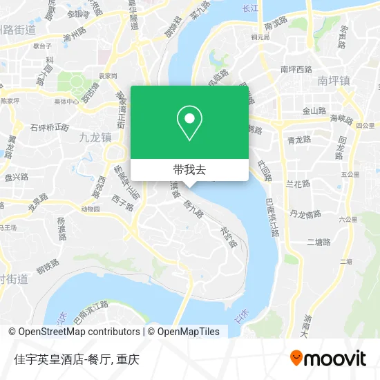 佳宇英皇酒店-餐厅地图