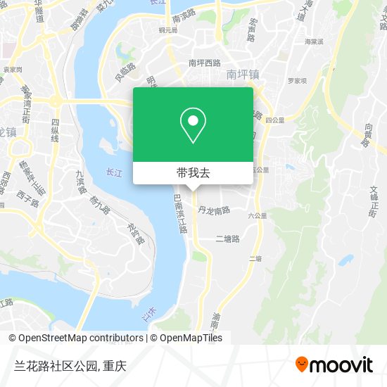 兰花路社区公园地图