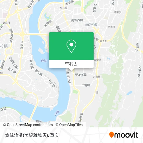 鑫缘渔港(美堤雅城店)地图