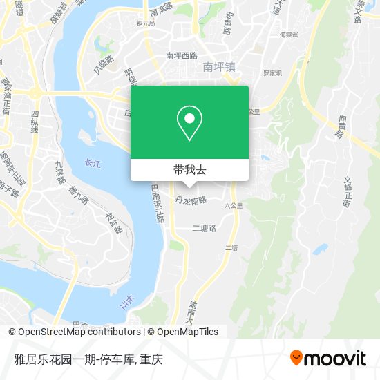 雅居乐花园一期-停车库地图