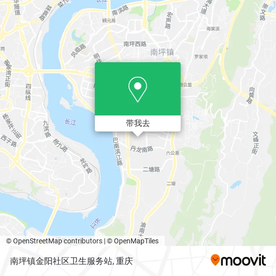 南坪镇金阳社区卫生服务站地图