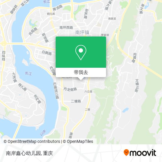 南岸鑫心幼儿园地图