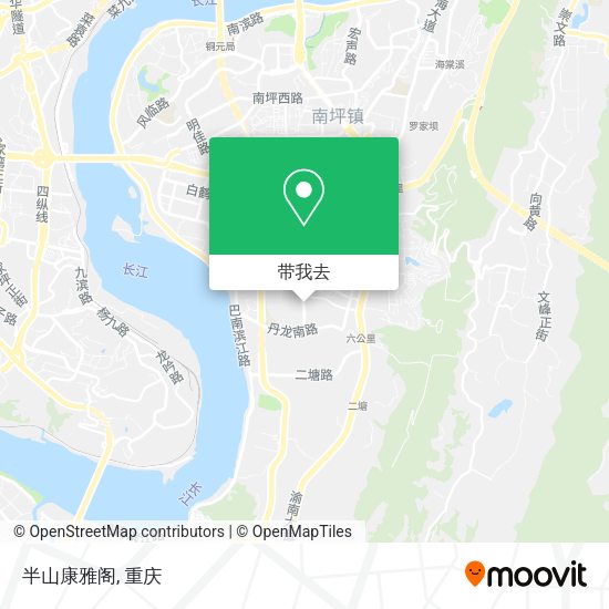 半山康雅阁地图