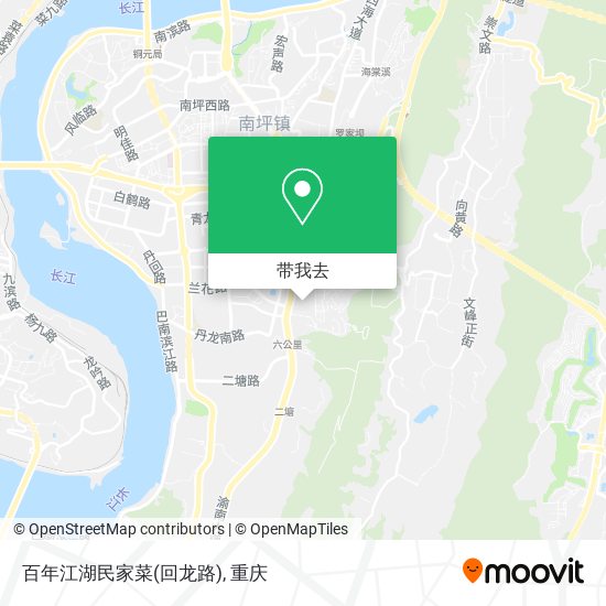 百年江湖民家菜(回龙路)地图
