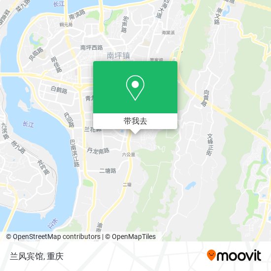 兰风宾馆地图