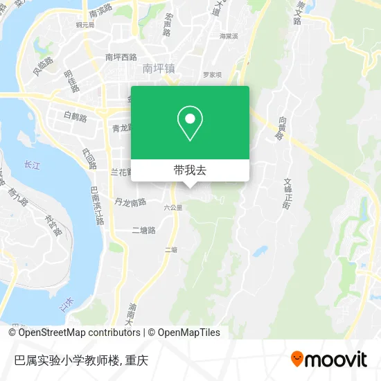 巴属实验小学教师楼地图