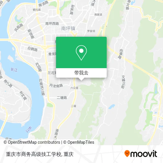 重庆市商务高级技工学校地图