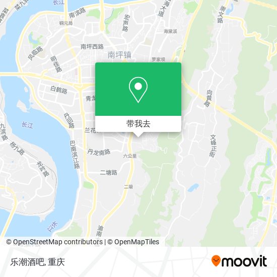 乐潮酒吧地图