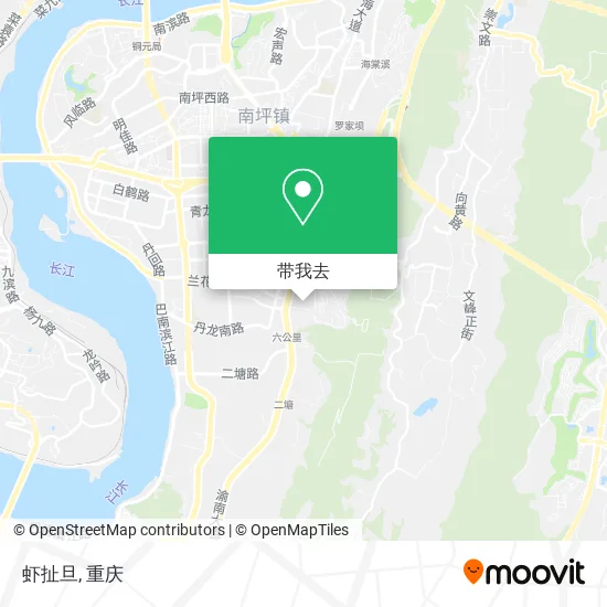 虾扯旦地图