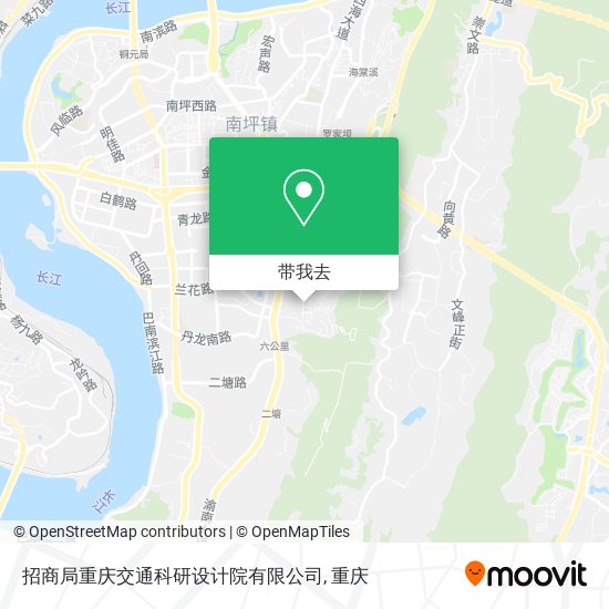 招商局重庆交通科研设计院有限公司地图