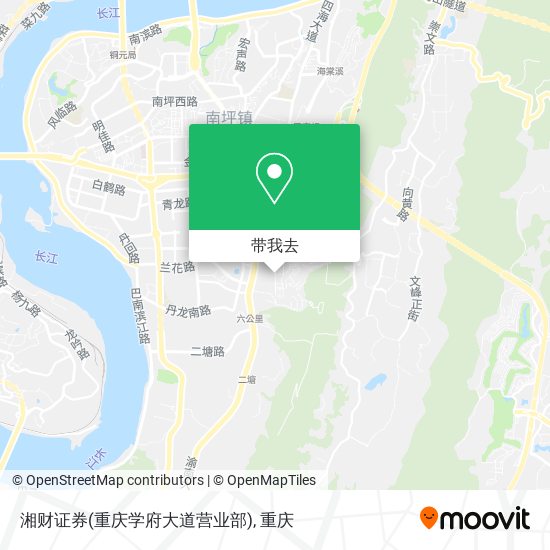 湘财证券(重庆学府大道营业部)地图