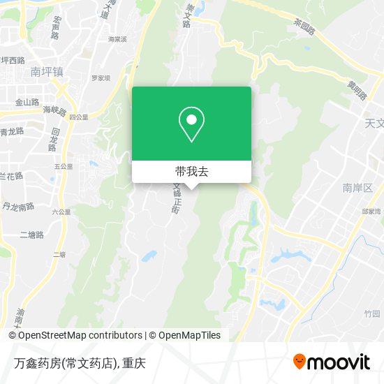 万鑫药房(常文药店)地图