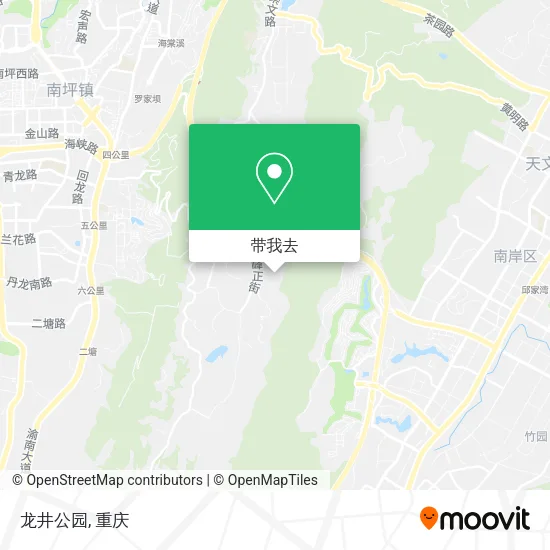 龙井公园地图