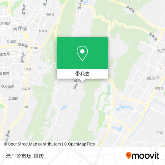 老厂菜市场地图