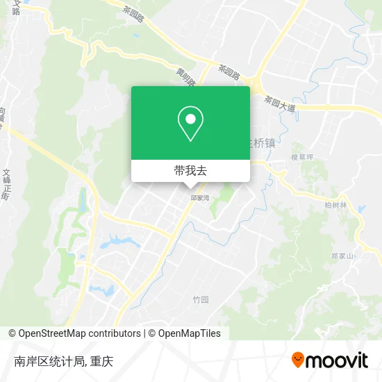 南岸区统计局地图