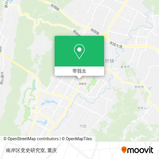 南岸区党史研究室地图