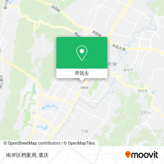 南岸区档案局地图