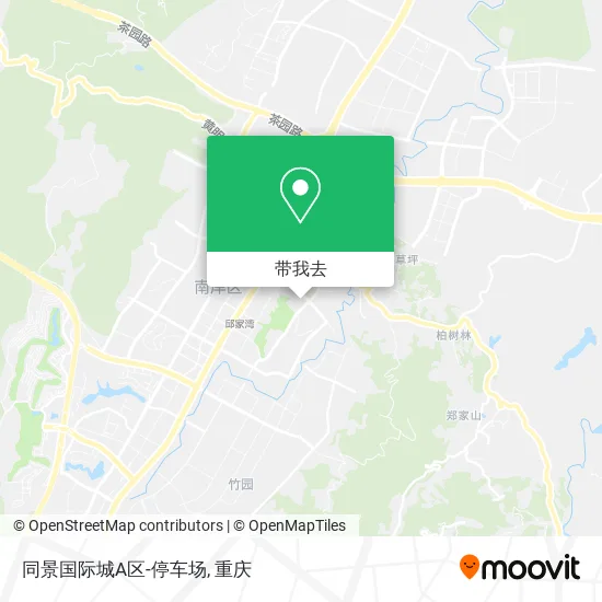 同景国际城A区-停车场地图