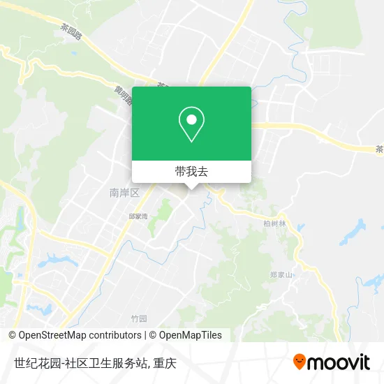 世纪花园-社区卫生服务站地图