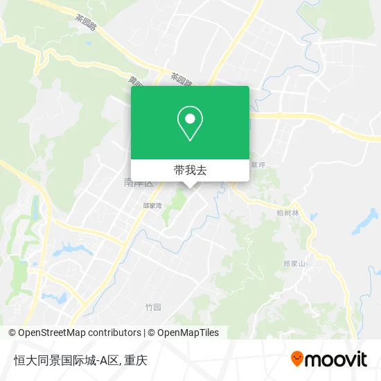 恒大同景国际城-A区地图
