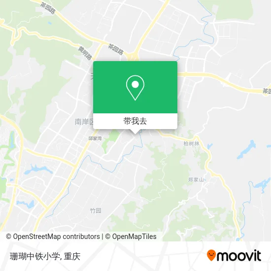 珊瑚中铁小学地图