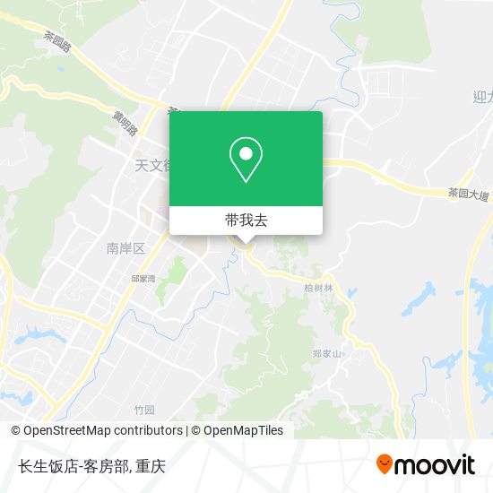长生饭店-客房部地图