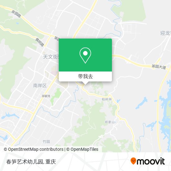 春笋艺术幼儿园地图