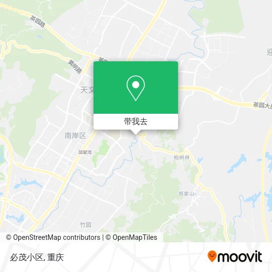 必茂小区地图