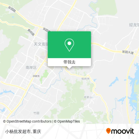 小杨批发超市地图