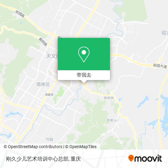 刚久少儿艺术培训中心总部地图