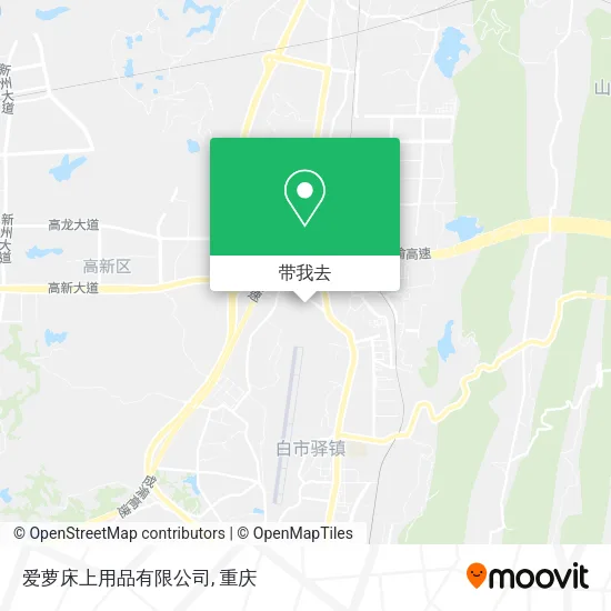 爱萝床上用品有限公司地图
