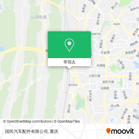 国民汽车配件有限公司地图