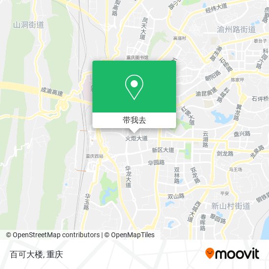 百可大楼地图
