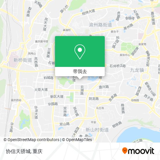 协信天骄城地图